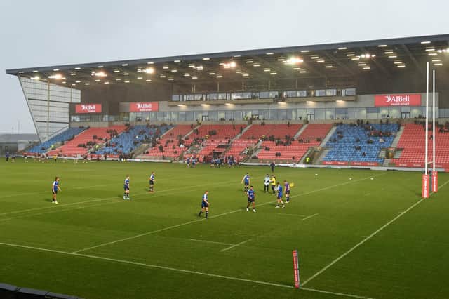 Wigan Warriors' game against Salford at the AJ Bell Stadium will be shown live on Sky Sports