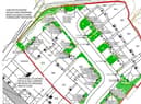 A drawing for the planned work by Bloor Homes