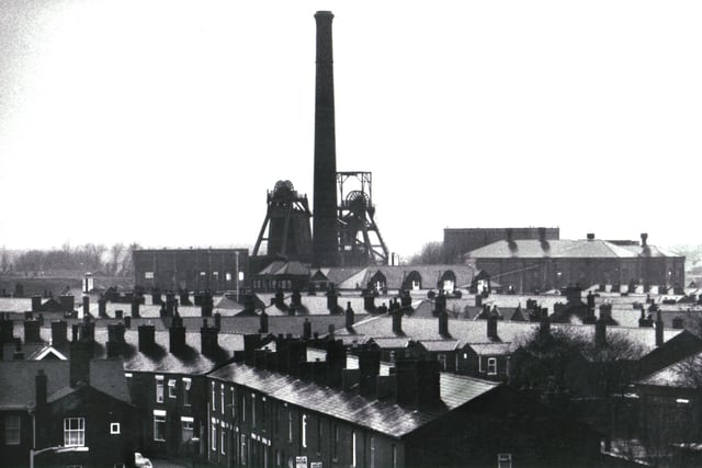 1984 - Parsonage Colliery dominating the scene.