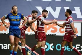 Wigan Warriors overcame Wakefield Trinity