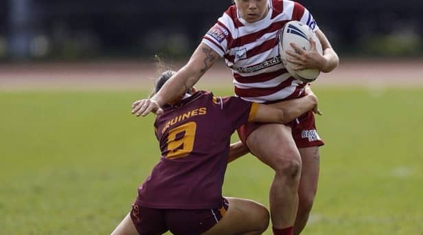 Wigan Warriors Women progress to the quarter-finals of the Challenge Cup (Credit: Bryan Fowler)