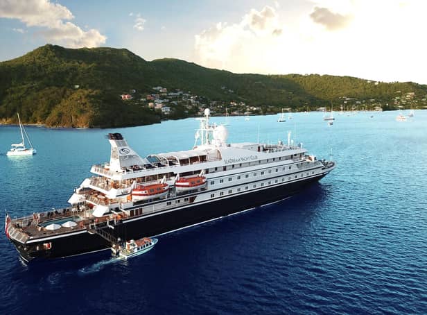 One of SeaDream mega yachts. Image: SeaDream Yacht Club