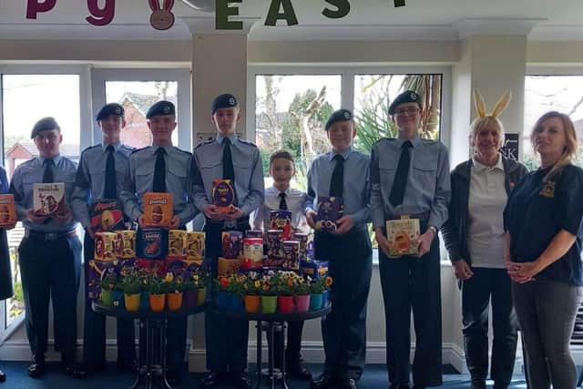 723 Squadron Wigan Air Cadets and Staff