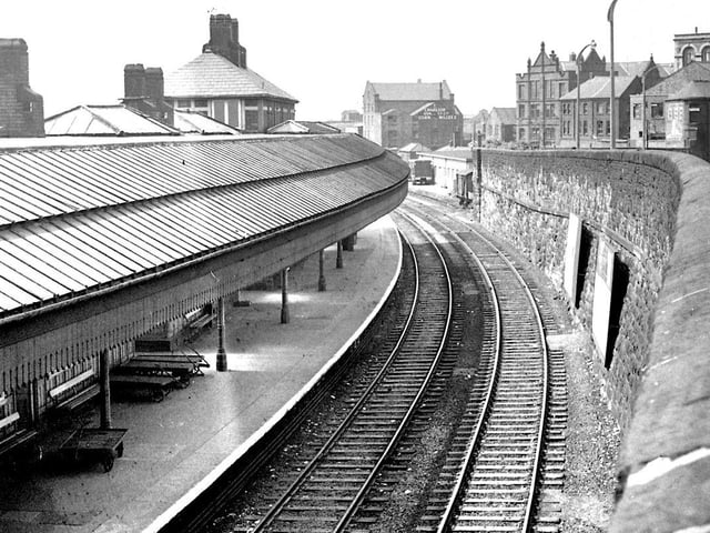 RETRO 1968 Wigan's main railway stations, North Western and Wallgate, were at a standstill following a rail stoppage on June 30 1968