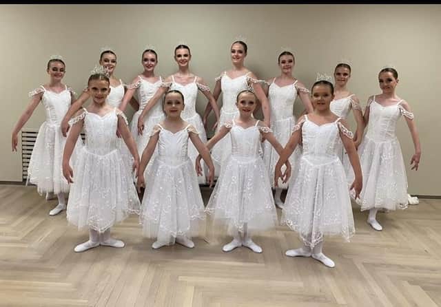 Miss Sutcliffe Academy of Dance - snowflakes ballet