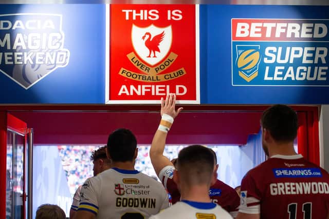 The Magic Weekend was previously held at Anfield back in 2019