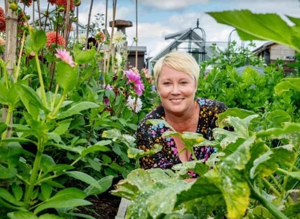 Jenny Winnard is a national gardening champion