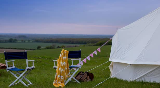 There are some stunning views across the Vale of Belvoir. Image: Belvoir Holidays