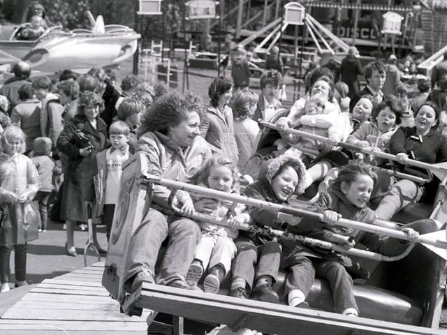 Fair fun in Wigan during the May bank holiday