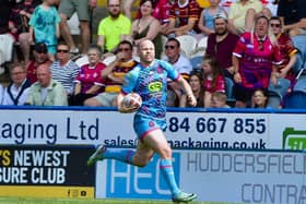 Liam Marshall scored a hat-trick in the win over Huddersfield Giants