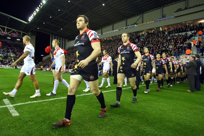 The centre scored twice in the 2010 Grand Final triumph over St Helens, whom he represented between 2002-2004, winning a Super League and a Challenge Cup