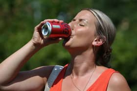 One piece of advice from NWAS in this hot weather is to keep hydrated by drinking plenty