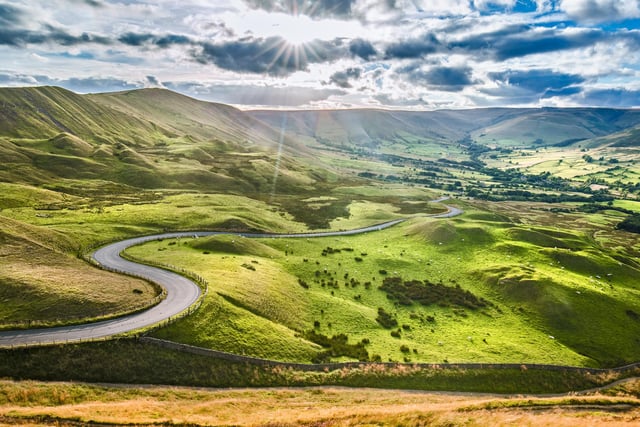 For countryside lovers, it’s the perfect chance to see incredible landscapes. If you carry on the A57 you can reach the summit and can get a picture together outside the sign. Be aware of other road users if you stop out to get a closer look at the sights, as the countryside roads are full of tight turns and narrow paths.