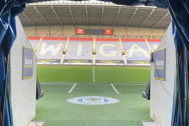 Wigan Athletic's DW Stadium