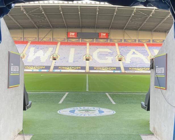 Wigan Athletic's DW Stadium