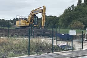 Work being carried out on the West Quarry site in Appley Bridge