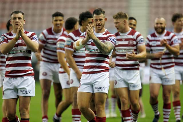 Wigan Warriors have named a 21-man squad for Thursday's game against Leeds Rhinos