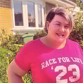 Gemma Crossley will be the official starter for Race for Life at Haydock Park Racecourse