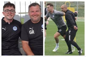 Shaun Maloney was joined in Hungary with Lucas Danson and Gregor Rioch for recruitment meetings