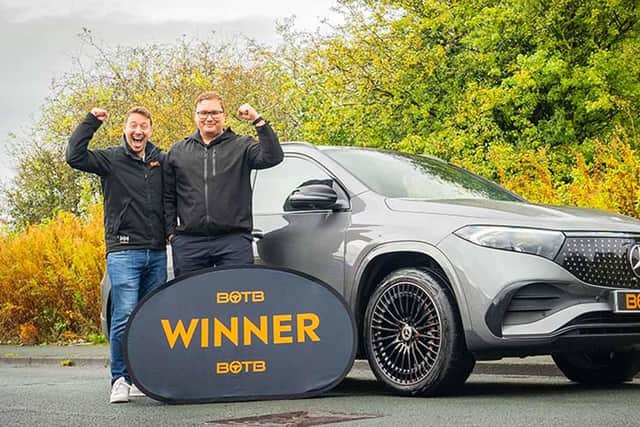 Arpad Szilagyi has won a car