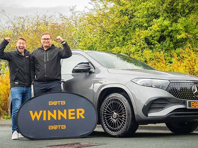 Arpad Szilagyi has won a car