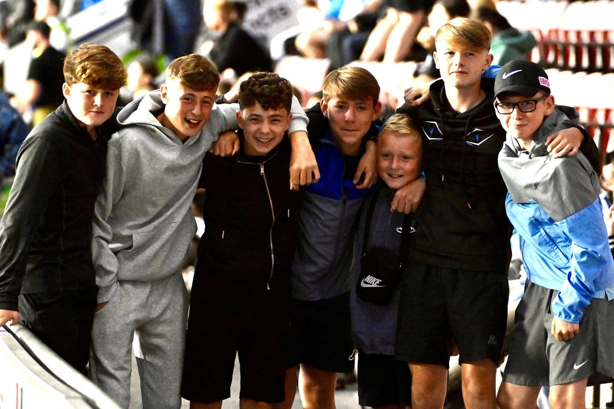 Are YOU in our 23-strong Wigan Athletic fans gallery from Stockport County?