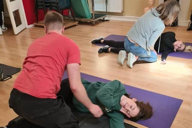 A first aid at work course