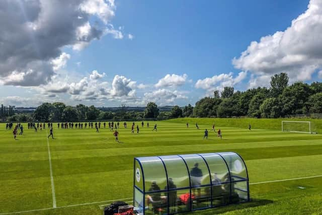 Wigan Athletic's Christopher Park training ground