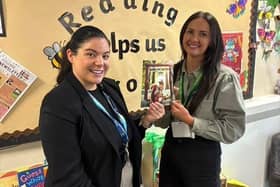 QUEST Early Reading Lead Miss Brown and Author Rebecca Lavelle