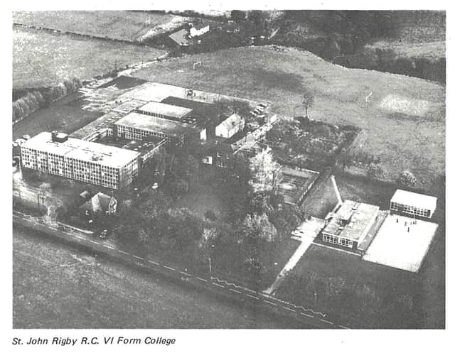 A picture of the college from a 1980 prospectus
