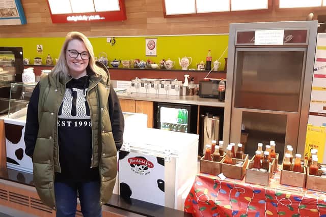 Lisa Cunliffe says her Little Kitchen cafe has thrived since moving to the Grand Arcade