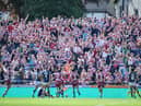 Wigan Warriors fans travelled to Headingley to support Matty Peet's side in their Challenge Cup tie against Leeds Rhinos.