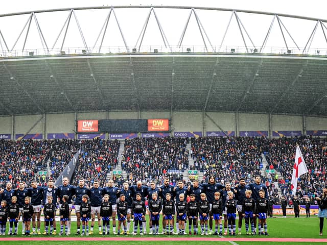 Wigan hosted the 2022 Rugby League World Cup quarter-final match between England and Papua New Guinea