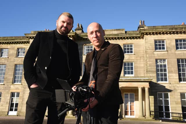 Creative directors Al and Al, who came up with the masterplan for Haigh Hall.