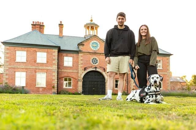 Emilien, Kelly and Lupin will appear on Channel 4’s The Dog Academy on Thursday, April 6