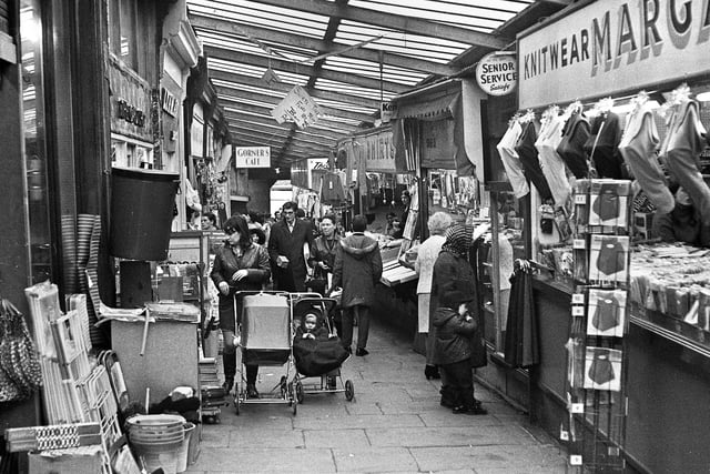 Wigan's Old Arcade in 1968.