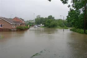 Flooding in the UK.