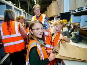 Their visit was part of the Amazon Future Engineer programme.