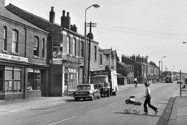 Bolton Road, Ashton, in July 1972.