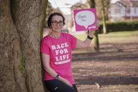 Lesley Watmough thanks her friends and family for sponsoring her every year