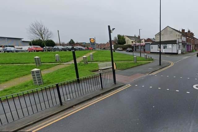 Street view of where the collision occurred this morning in Ormskirk Road, Pemberton