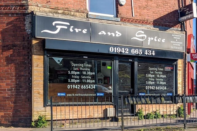 Despite not offering an option to dine-in, Fire and Spice has a rating of 4.5 stars from 111 reviews.