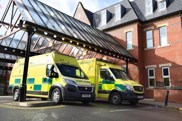 Wigan Infirmary's A&E unit often becomes very busy in winter
