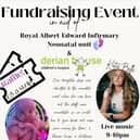 Charity event leaflet