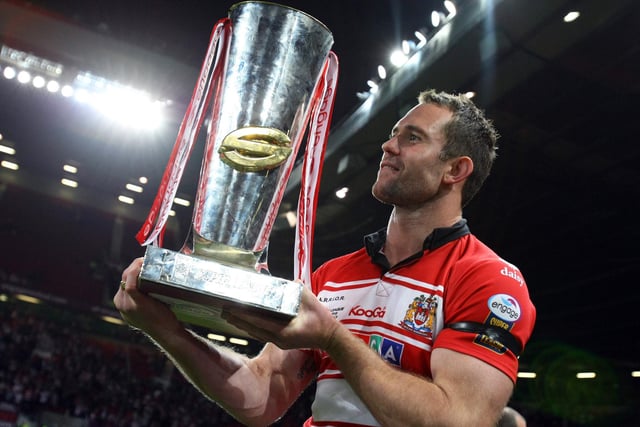 Richards started in Wigan's 22-10 Grand Final victory over St Helens at Old Trafford in 2010.