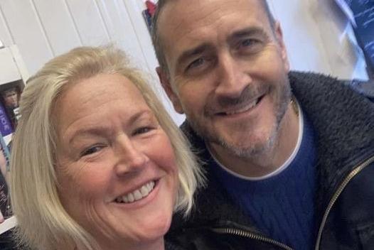 Will Mellor ordered a bacon & egg butty at the Honest Crust Sandwich Bar in Layton. Julie Potter, the owner (pictured) kindly popped is yoke for him so he didn't make a mess on his chin