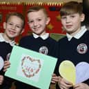 Pupils at St Jude's Catholic Primary School, Wigan, host a special assembly to give thanks to mothers, ahead of Mother's Day on Sunday.  Each class performed, with a song or poem to thank their mums.