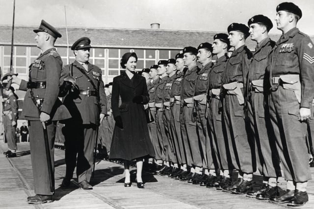 1954 - The years after her Coronation the new Queen visits Wigan to open the John McCindy Hall.