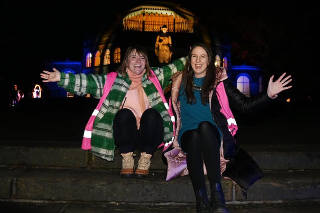 from left, Gemma Saunders and Jude Jagger, creative directors of Things That Go On Things.