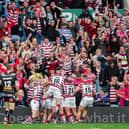Wigan Warriors defeated St Helens in the 2022 Challenge Cup semi-finals at Elland Road, the new home of Super League's Magic Weekend